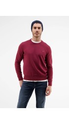 Ανδρικό Πλεκτό Βαμβακερό Lerros 2495004-363 N.O.S. Μπoρντό