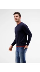 Ανδρικό Πλεκτό Βαμβακερό Lerros 2495004-485 N.O.S. Μπλέ