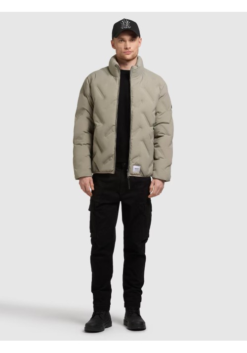 Ανδρικό Μπουφάν Khujo Clover 2171JK253 Wit-Grey