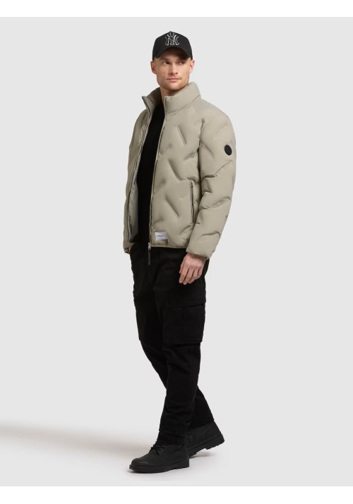 Ανδρικό Μπουφάν Khujo Clover 2171JK253 Wit-Grey