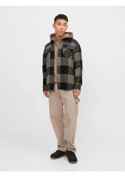 Ανδρικό Πουκάμισο Overshirt Jack & Jones JJEDarren Overshirt LS Noos 12248409 Dusty Olive Ανδρικό Πουκάμισο Overshirt Jack & Jones JJEDarren Overshirt LS Noos 12248409 Dusty Olive