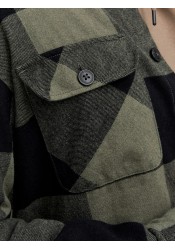 Ανδρικό Πουκάμισο Overshirt Jack & Jones JJEDarren Overshirt LS Noos 12248409 Dusty Olive Ανδρικό Πουκάμισο Overshirt Jack & Jones JJEDarren Overshirt LS Noos 12248409 Dusty Olive