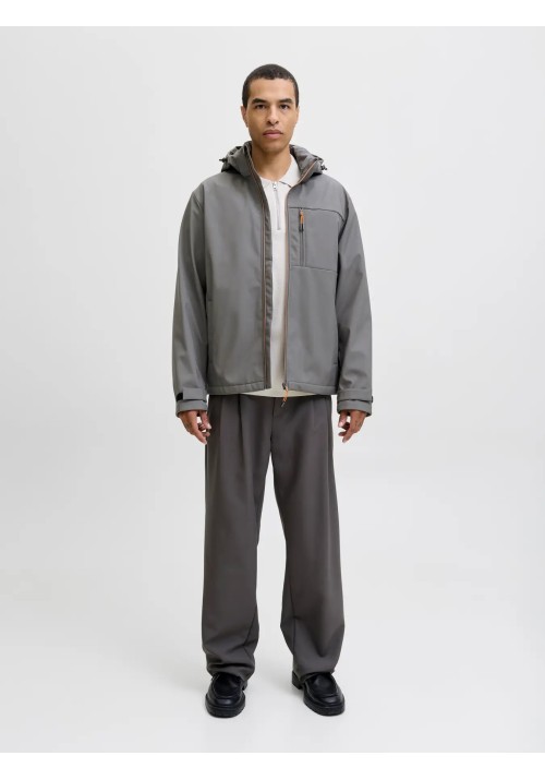 Ανδρικό Μπουφάν Jack & Jones JJThatcer Softshell Hood 12279288 Castlerock
