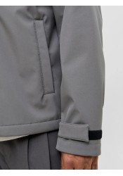 Ανδρικό Μπουφάν Jack & Jones JJThatcer Softshell Hood 12279288 Castlerock