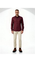 Ανδρικό Παντελόνι Κοτλέ Gianni Lupo GN21782 White