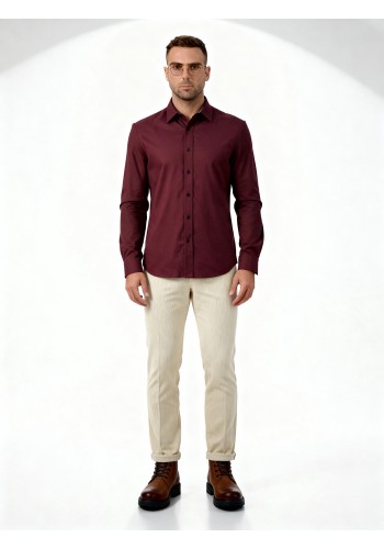 Ανδρικό Παντελόνι Κοτλέ Gianni Lupo GN21782 White