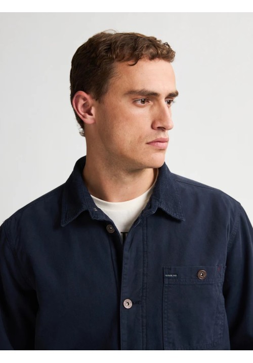 Ανδρικό Μπουφάν  Worker Petrol M-3050-JAC003-5090 Μπλέ