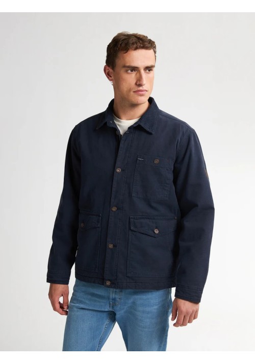 Ανδρικό Μπουφάν  Worker Petrol M-3050-JAC003-5090 Μπλέ