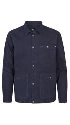 Ανδρικό Μπουφάν  Worker Petrol M-3050-JAC003-5090 Μπλέ