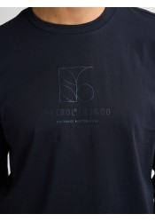 Ανδρική Μπλούζα Petrol M-3050-TLR623-5092 Μπλε