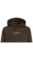 Ανδρικό Φούτερ Jack & Jones Jprbluarchie Sweet Hood Noos 12216335 Black Olive