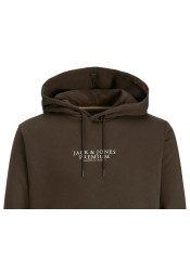 Ανδρικό Φούτερ Jack & Jones Jprbluarchie Sweet Hood Noos 12216335 Black Olive Ανδρικό Φούτερ Jack & Jones Jprbluarchie Sweet Hood Noos 12216335 Black Olive