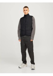 Ανδρικό Αμάνικο Μπουφάν Jack & Jones JJEState Packable BW Collar Noos 12256987 Μαύρο Ανδρικό Αμάνικο Μπουφάν Jack & Jones JJEState Packable BW Collar Noos 12256987 Μαύρο