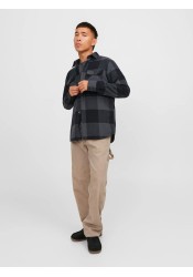 Ανδρικό Πουκάμισο Overshirt Jack & Jones JJEDarren Overshirt LS Noos 12248409 Asphalt Ανδρικό Πουκάμισο Overshirt Jack & Jones JJEDarren Overshirt LS Noos 12248409 Asphalt