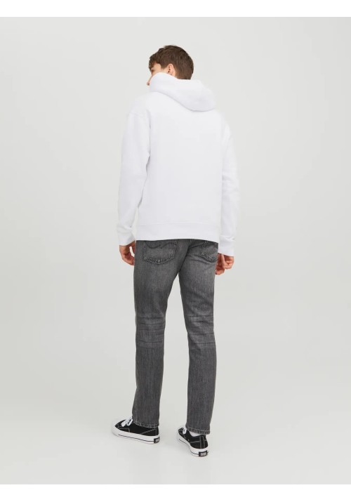 Ανδρικό Φούτερ Jack & Jones JJEstar JJ Sweat Hood Noos 12233972 Λευκό