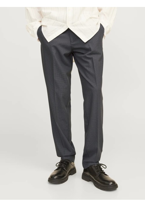 Ανδρικό Παντελόνι Chino Jack & Jones JPStace Leo Chino Noos 12260908 Dark Grey Melange