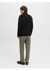 Ανδρικό Μπουφάν Jack & Jones JJEPerfect Knit Hybrid Cariigan SN 12279136 Black Ανδρικό Μπουφάν Jack & Jones JJEPerfect Knit Hybrid Cariigan SN 12279136 Black