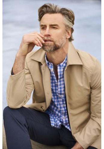 Ανδρική Καμπαρντίνα FQ1924 FQJacob Casual Carcoat 21900620-161104 Crockery