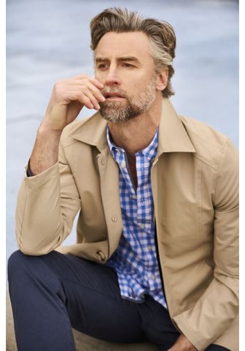 Ανδρική Καμπαρντίνα FQ1924 FQJacob Casual Carcoat 21900620-161104 Crockery