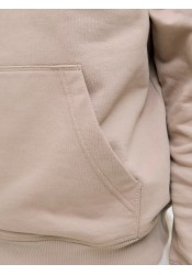 Ανδρικό Φούτερ Jack & Jones Jornorrebro EMB Sweat Hood Noos 12282861 Mocha Meringue