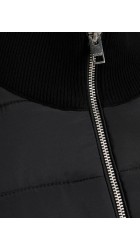 Ανδρικό Μπουφάν Jack & Jones JJEPerfect Knit Hybrid Cariigan SN 12279136 Black