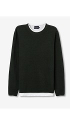 Ανδρικό Πλεκτό Βαμβακερό Tiffosi Alabastro 10059036-894 Πράσινο