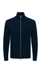 Ανδρική Ζακέτα Πλεκτή Jack & Jones JJEPerfect Knit Zip Cardigan SN 12279409 Sky Captain Ανδρική Ζακέτα Πλεκτή Jack & Jones JJEPerfect Knit Zip Cardigan SN 12279409 Sky Captain