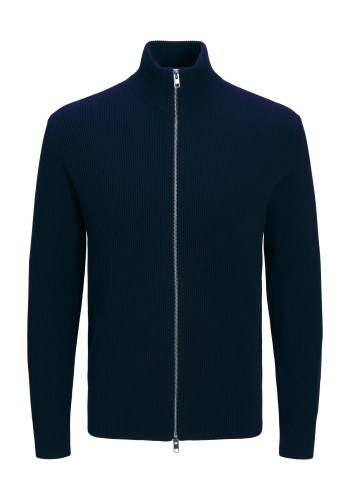 Ανδρική Ζακέτα Πλεκτή Jack & Jones JJEPerfect Knit Zip Cardigan SN 12279409 Sky Captain