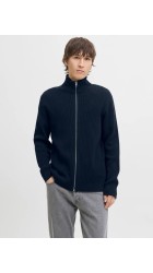 Ανδρική Ζακέτα Πλεκτή Jack & Jones JJEPerfect Knit Zip Cardigan SN 12279409 Sky Captain Ανδρική Ζακέτα Πλεκτή Jack & Jones JJEPerfect Knit Zip Cardigan SN 12279409 Sky Captain