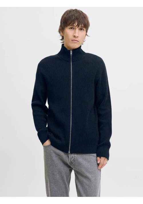 Ανδρική Ζακέτα Πλεκτή Jack & Jones JJEPerfect Knit Zip Cardigan SN 12279409 Sky Captain