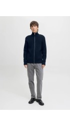 Ανδρική Ζακέτα Πλεκτή Jack & Jones JJEPerfect Knit Zip Cardigan SN 12279409 Sky Captain Ανδρική Ζακέτα Πλεκτή Jack & Jones JJEPerfect Knit Zip Cardigan SN 12279409 Sky Captain