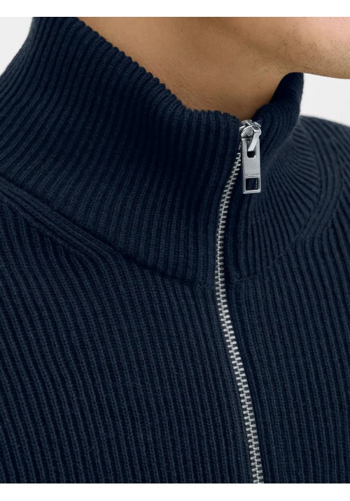 Ανδρική Ζακέτα Πλεκτή Jack & Jones JJEPerfect Knit Zip Cardigan SN 12279409 Sky Captain