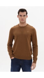 Ανδρικό Πλεκτό Βαμβακερό Lerros 2495004-727 N.O.S. Καφέ