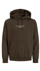 Ανδρικό Φούτερ Jack & Jones Jprbluarchie Sweet Hood Noos 12216335 Black Olive