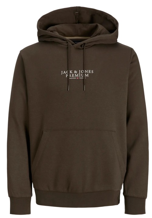 Ανδρικό Φούτερ Jack & Jones Jprbluarchie Sweet Hood Noos 12216335 Black Olive