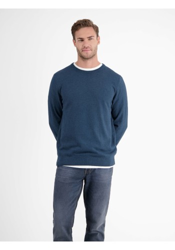 Ανδρικό Πλεκτό Βαμβακερό Lerros 2495004-484 N.O.S. Light Blue