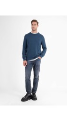 Ανδρικό Πλεκτό Βαμβακερό Lerros 2495004-484 N.O.S. Light Blue