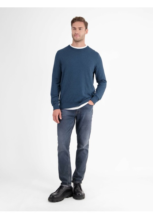 Ανδρικό Πλεκτό Βαμβακερό Lerros 2495004-484 N.O.S. Light Blue