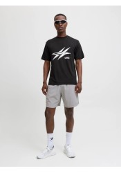 Ανδρικό T-Shirt JCocnzamsterdam Logo T-Shirt 12285966 Μαύρο