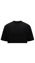 Ανδρικό T-Shirt Πλεκτό Jack & Jones JPRWason Knit Crew Neck SS AW 24 12278471 Black