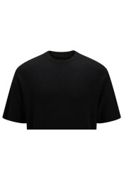 Ανδρικό T-Shirt Πλεκτό Jack & Jones JPRWason Knit Crew Neck SS AW 24 12278471 Black Ανδρικό T-Shirt Πλεκτό Jack & Jones JPRWason Knit Crew Neck SS AW 24 12278471 Black