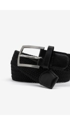 Ανδρική Ζώνη Ελαστική Tiffosi Sharp 10017187-000 Μαύρη