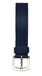 Ανδρική Ζώνη Δερμάτινη Petrol 40381-408 Μπλε