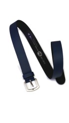 Ανδρική Ζώνη Δερμάτινη Petrol 40381-408 Μπλε