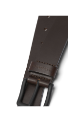Ανδρική Ζώνη Δερμάτινη Jack & Jones Jacroma Leatfher 12242687 Black Coffe