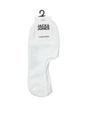 Ανδρικές Κάλτσες Jack & Jones Jacdouglas Multi Short Sock 3 Pack 12260080 Λευκές