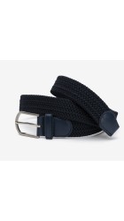 Ανδρική Ελαστική Ζώνη Πλεκτή Tiffosi 10023933-790 Μπλε