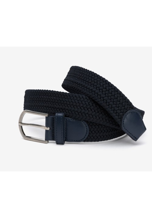 Ανδρική Ελαστική Ζώνη Πλεκτή Tiffosi 10023933-790 Μπλε