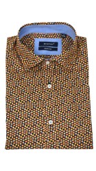 Aνδρικό Πουκάμισο με Στενή Γραμμή Boston 104-2 Μακρυμάνικο Πολύχρωμο