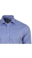 Ανδρικό Πουκάμισο με Στενή Γραμμή Boston 9502-3 Γαλάζιο